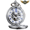 L'Aristocrate - Montre Gousset Cerf Gravé Néo-Victorien Quartz - Vue 6 - Gousset-heritage