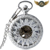 L'Aristocrate - Montre Gousset Demi-Chasseur Automatique - Argent - Gousset-heritage
