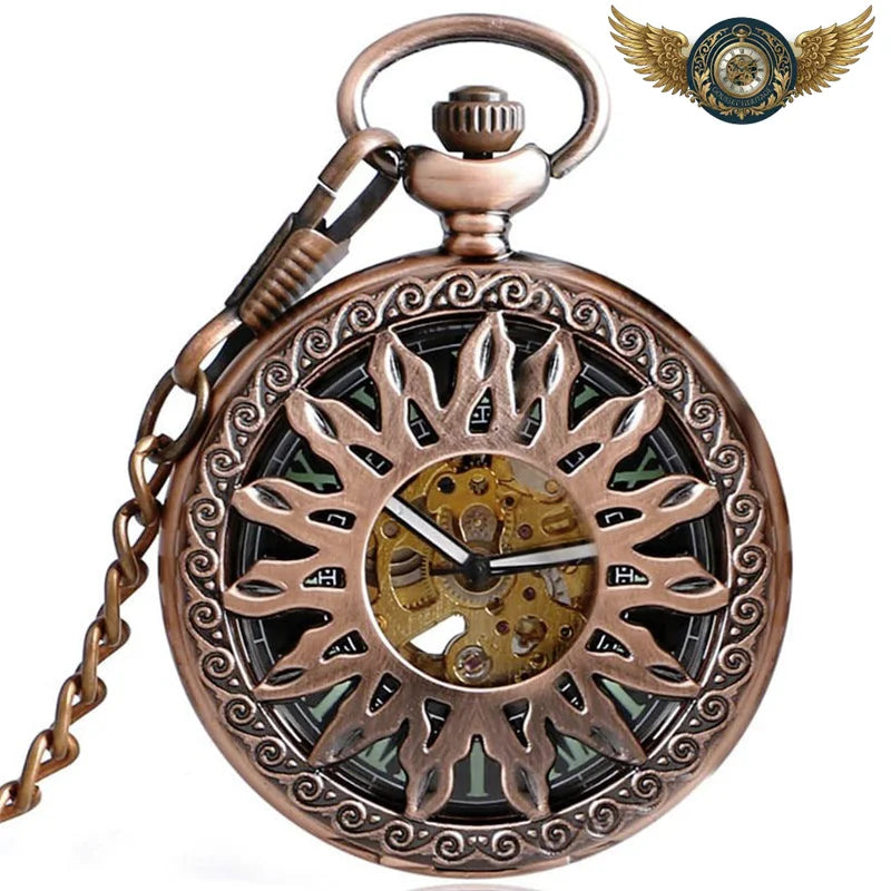 L'Aristocrate - Montre Gousset Demi-Chasseur Automatique - Or rose - Gousset-heritage