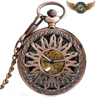L'Aristocrate - Montre Gousset Demi-Chasseur Automatique - modèle Or rose - Gousset-heritage