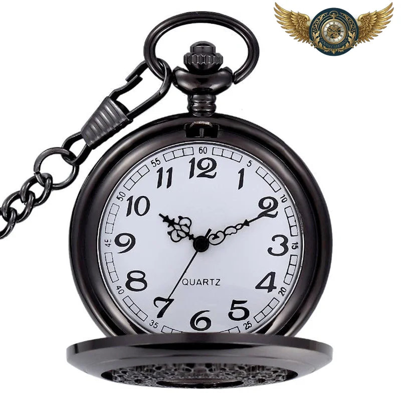 L'Aristocrate - Montre Gousset Demi-Chasseur à Filigrane Floral - Vue 2 - Gousset-heritage