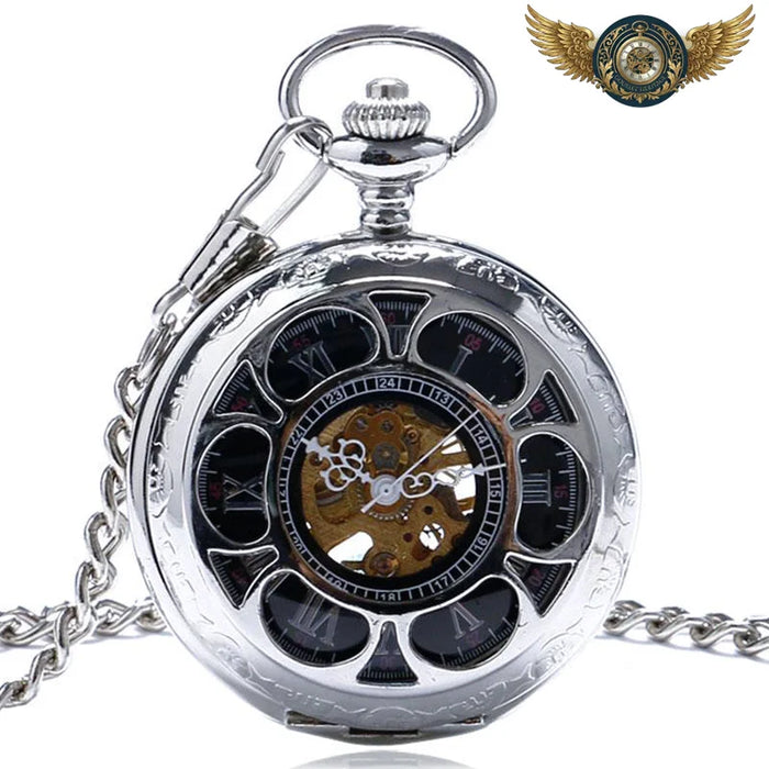 L'Aristocrate - Montre Gousset Mécanique Squelette Demi-Chasseur - Vue 1 - Gousset-heritage