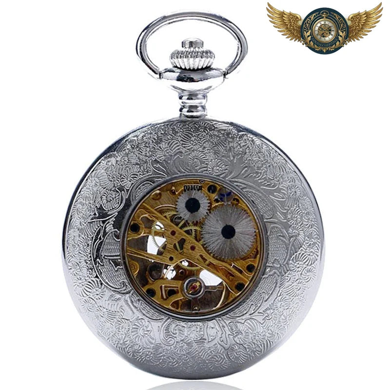 L'Aristocrate - Montre Gousset Mécanique Squelette Demi-Chasseur - Vue 3 - Gousset-heritage