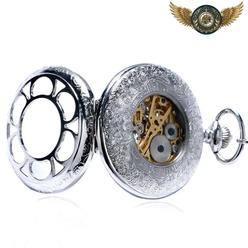 L'Aristocrate - Montre Gousset Mécanique Squelette Demi-Chasseur - Vue 5 - Gousset-heritage