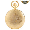 L'Aristocrate - Montre Gousset Squelette Mécanique Or Gravée - Vue 3 - Gousset-heritage