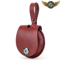L'Armure Sanguine - Écrin de Voyage pour Montre de Poche Cuir - Gousset-heritage