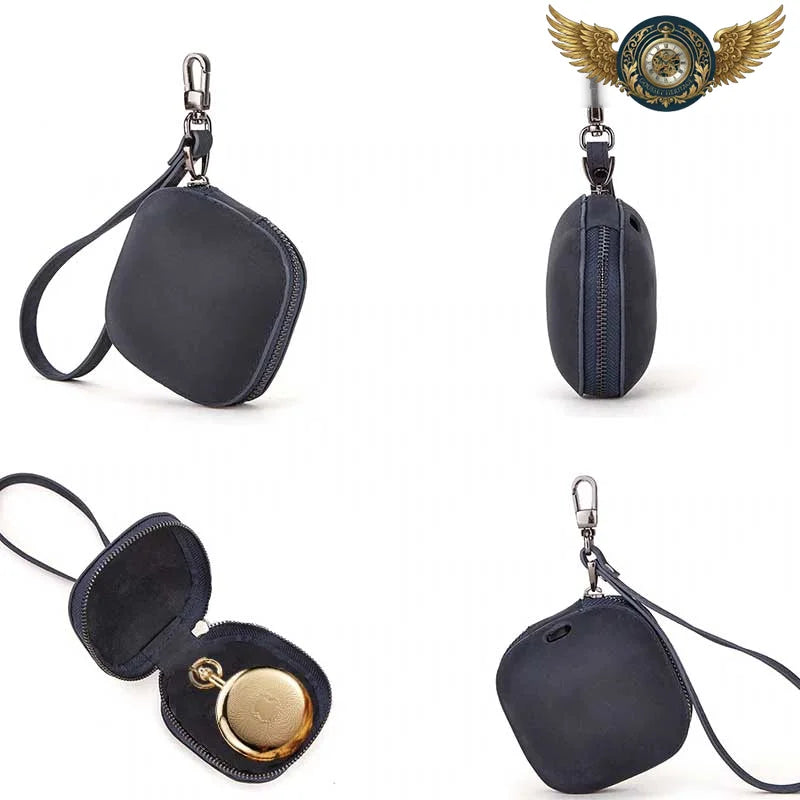L'Armure Urbaine - Étui de Voyage pour Montre de Poche Cuir PU - Vue 13 - Gousset-heritage
