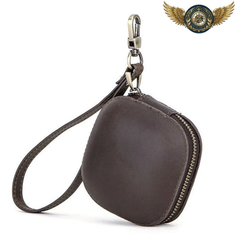 L'Armure Urbaine - Étui de Voyage pour Montre de Poche Cuir PU - Coffee - Gousset-heritage
