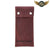 L'Armure du Gentleman - Écrin de Voyage Gousset Cuir Patiné - modèle rouge - Gousset-heritage