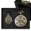 L'Artefact | Montre Gousset Chasseur Bronze Antique Quartz - Vue 2 - Gousset-heritage
