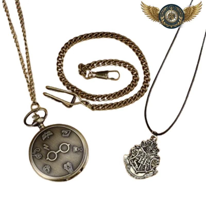 L'Artefact | Montre Gousset Chasseur Bronze Antique Quartz - Vue 4 - Gousset-heritage