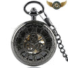 L'Artesian - Montre Gousset Mécanique Squelette Chasseur - Noir - Gousset-heritage