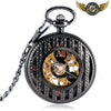 L'Artisan Mécanique - Montre Gousset Demi-Chasseur Squelette Gunmetal - Noir - Gousset-heritage