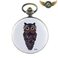 L'Artiste Bohème – Montre Gousset Chasseur Quartz Animalier - Gousset-heritage