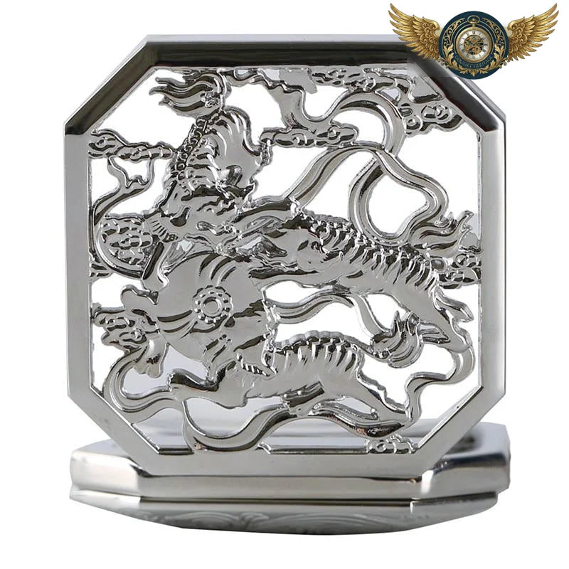 L'Ascension Octogonale - Montre Gousset Mécanique Dragon Squelette - Vue 4 - Gousset-heritage
