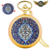 L'Astral - Gousset Pendentif Ornemental à Plateau Tournant Quartz - Bleu - Gousset-heritage