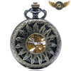L'Astre Solaire - Montre Gousset Mécanique Squelette Bronze - Vue 5 - Gousset-heritage
