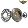 L'Astre Solaire - Montre Gousset Mécanique Squelette Bronze - Vue 6 - Gousset-heritage