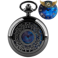 L'Astrolabe - Montre Gousset Demi-Chasseur Cadran Céleste Quartz - Gousset-heritage