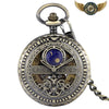 L'Astrolabe - Montre Gousset Mécanique Chasseur Bronze Squelette - Vue 1 - Gousset-heritage
