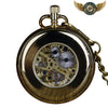 L'Audace - Montre Gousset Open Heart Mécanique Dorée 50mm - Vue 2 - Gousset-heritage