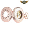 L'Audace - Montre de Poche Squelette Demi-Chasseur Or Rose - Vue 7 - Gousset-heritage