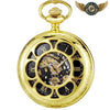 L'Audace Baroque - Montre Gousset Squelette Mécanique Demi-Chasseur - Or - Gousset-heritage