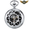 L'Audace Baroque - Montre Gousset Squelette Mécanique Demi-Chasseur - Argent - Gousset-heritage