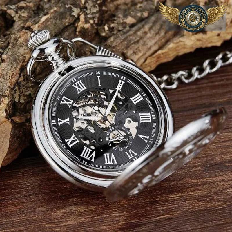 L'Audace Baroque - Montre Gousset Squelette Mécanique Demi-Chasseur - Vue 9 - Gousset-heritage