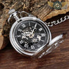 L'Audace Baroque - Montre Gousset Squelette Mécanique Demi-Chasseur - Vue 9 - Gousset-heritage