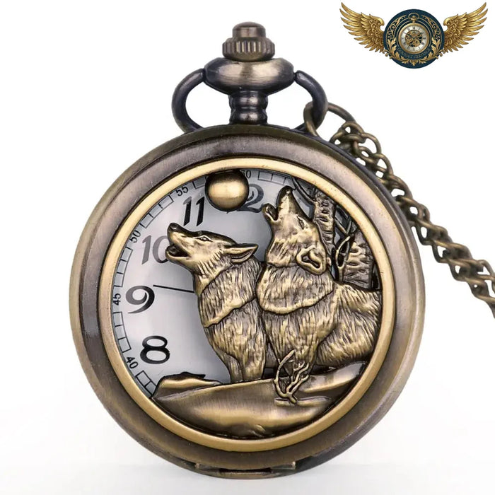 L'Audace du Gousset - Demi-Chasseur Bronze Steampunk Quartz - Brown - Gousset-heritage