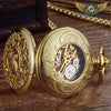L'Audacieuse - Montre Gousset Mécanique Chasseur Escarpin - Vue 5 - Gousset-heritage