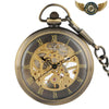 L'Automate Bronze Antique - Montre Gousset Squelette Mécanique - Bronze - Gousset-heritage