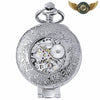 L'Automate Cobalt - Montre Gousset Squelette Automatique Acier - Vue 2 - Gousset-heritage