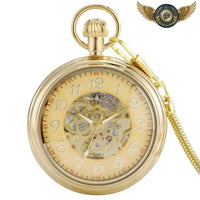 L'Automatique Dandy Tech - Montre Gousset Or Cœur Apparent - Gousset-heritage
