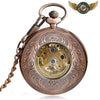 L'Automatique Solaire - Montre à Gousset Squelette Bronze Rétro-Luxe - Vue 4 - Gousset-heritage