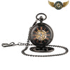 L'Automatiste – Montre Gousset Demi-Chasseur Squelette Noir - Vue 5 - Gousset-heritage