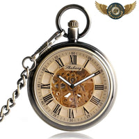 L'Automaton Bronze Antique - Montre Gousset Squelette Automatique - Gousset-heritage