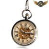 L'Automaton Bronze Antique - Montre Gousset Squelette Automatique - Vue 4 - Gousset-heritage
