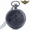 L'Autoritaire - Montre de Poche Demi-Savonnette Noire Gravée - Vue 3 - Gousset-heritage