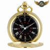 L'Autoritaire - Montre de Poche Demi-Savonnette Noire Gravée - Vue 6 - Gousset-heritage