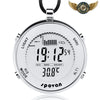 L'Aventurier - Montre de Poche Digitale Baromètre Acier Inoxydable - Vue 1 - Gousset-heritage