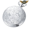 L'Aventurier Argenté - Montre Boussole Dandy Quartz - Vue 2 - Gousset-heritage