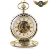 L'Aviateur - Montre Gousset Mécanique Squelette Or Demi-Chasseur - Vue 2 - Gousset-heritage