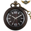 L'Ébène - Montre Gousset Quartz Bois & Bronze Patiné Contemporain - Ebène - Gousset-heritage