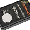 L'Éclat Miroir - Montre de Poche Quartz Chasseur & Triple Chaîne - Vue 1 - Gousset-heritage