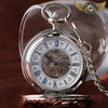 L'Éclat Solaire - Montre Gousset Squelette Automatique - Vue 2 - Gousset-heritage