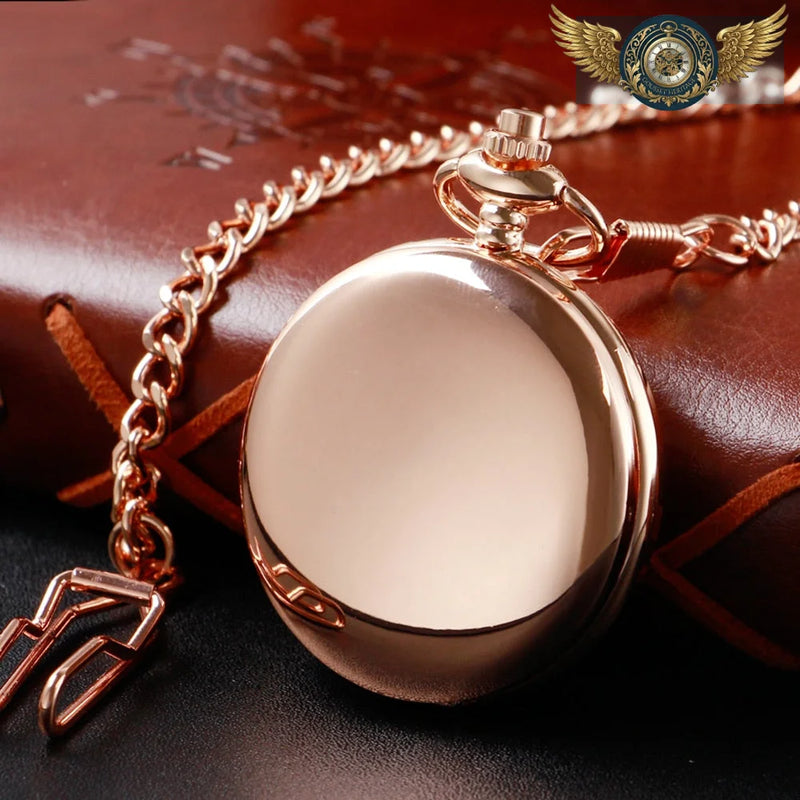 L'Éclat du Dandy - Montre Gousset Chasseur Or Rose Haute Précision