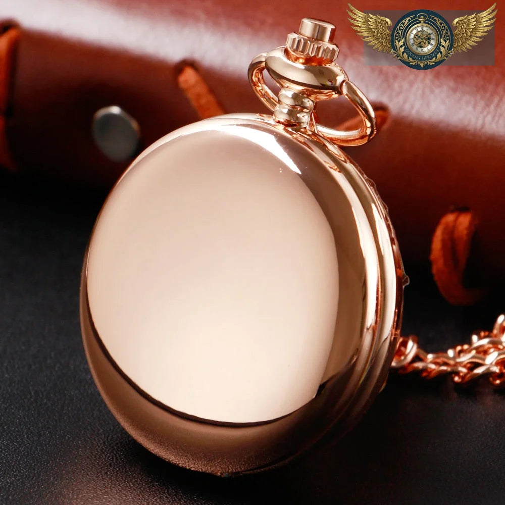 L'Éclat du Dandy - Montre Gousset Chasseur Or Rose Haute Précision - Vue 5 - Gousset-heritage