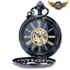 L'Éclipse Noire - Montre Gousset Mécanique Squelette Dandy - Vue 2 - Gousset-heritage